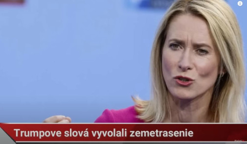 Pani Kallasová volá o pomoc